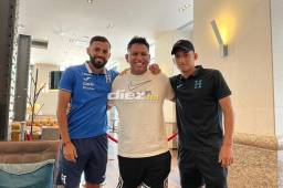 Jafeth Leiva visitó a Jorge Álvarez y José Pinto en la concentración de Honduras.