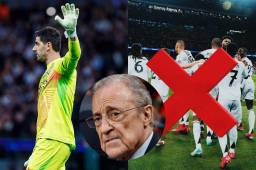 Courtois lo recuerda tras la eliminación y es duro con Florentino Pérez por dejarlo ir del Real Madrid: Nos faltó