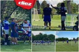 La Selección de Honduras enfrentará este domingo a las 4:30 pm a Costa Rica en el Empower Field de Denver para definir quien se quedará con el Tercer Lugar de la Liga de Naciones de Concacaf. De cara al duelo, la H de Coito hizo su último entreno en dicha ciudad, donde el lente de DIEZ estuvo presente y capturó la actividad de los catrachos. FOTOS: Jenny Fernández, enviada especial