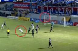 ¡Una joya! Taconazo de Diego Reyes y así fusiló Bryan Moya el arco de Motagua en los últimos minutos