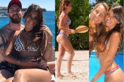 Pese a que ya ha tenido dos hijos, la mujer de Lionel Messi siempre se ha destacado por tener una figura de infarto. Será mamá otra vez.