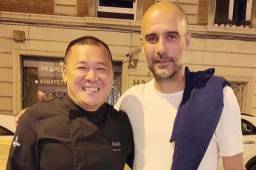 La imagen de Guardiola que este viernes aterrizó en Barcelona en los días donde Leo Messi mantiene en vilo a la ciudad tras anunciar que se quiere ir del Barca.