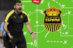 El técnico uruguayo Martín 'Tato' García habló para Diario Diez por Facebook y YouTube, fue ahí donde sin dudar dio a su mejor 11 titular que dirigió en su paso por el Real España de Honduras.