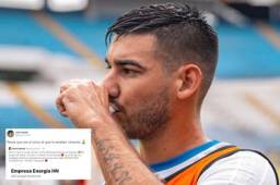 José Cañete futbolista paraguayo del Olimpia de la primera división del fútbol hondureño.