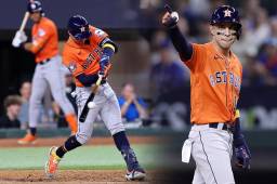 Tres sencillos, una impulsada y una carrera para Mauricio Dubón en el Global Life Field de Texas.