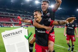 Andy Najar llegó a un acuerdo con el DC United para renovar su contrato por dos años más.
