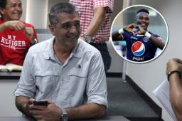 Diego Vázquez dice que Rubilio Castillo tiene las puertas abiertas en Motagua. Foto Juan Salgado