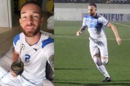 El mediocampista Richard Rodríguez vistiendo los colores de la Selección de Nicaragua y este sábado regresa a Honduras para enfrentarla en Comayagua.