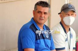 Diego Vázquez explicó que Omar Elvir ingresó porque no le gustaba el Motagua que estaba viendo ante Vida. Foto Edgar Witty