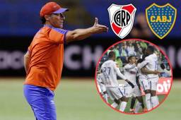 El entrenador del Olimpia, logró llevar al club a cuartos de final de la Champions de Concacaf y les contó su historia de lo que hizo con River Plate y Boca Juniors.