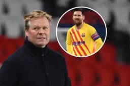 Koeman habló luego de la eliminación del Barcelona ante el PSG.