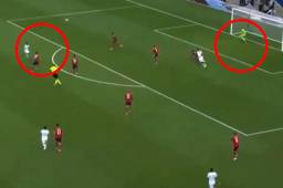 Chirinos ha marcado un golazo ante Costa Rica en el minuto 10 del partido.