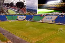 Arnold Cruz, uno de los encargados de Conapid, manifestó que le gustaría hacerle un cambio importante al alumbrado del estadio Nacional de Tegucigalpa.