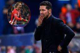 El entrenador argentino no descarta una posible salida de Antoine Griezmann del Atlético de Madrid.