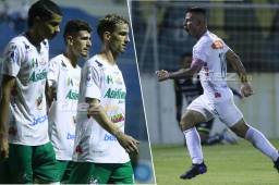 Platense derrotó a Marathón anoche por un marcador de 1-0 en Puerto Cortés.