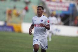 Bryan Moya anotó uno de los goles del triunfo del Olimpia 2-1 sobre Platense.