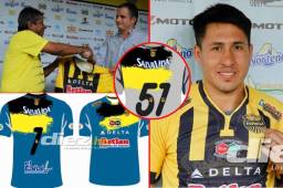 La camisa del Real España esta temporada será muy distinta a las que ha venido utilizando.