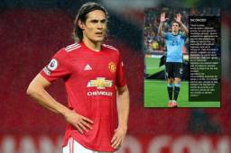 Edinson Cavani reaccionó incómodo a la sanción de tres partidos y multa que le impuso la Federación Inglesa por llamar 'negrito' a un amigo.