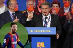 Luego de quedarse con la presidencia, Laporta dijo que animará a Messi para que continúe en el Barcelona.