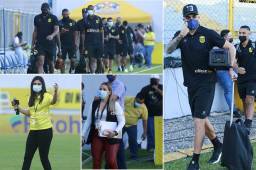 Parlantes, buen ambiente y optimistas, así llegó Real España al estadio Morazán con la obligación de ganar después de perder sus primeros dos partidos, esta vez se mide al Motagua de Diego Vázquez.