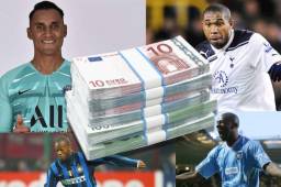 Estos son los los futbolistas centroamericanos que más dinero han movido en traspasos en los que Keylor Navas igualó a lo que se pagó por Wilson Palacios en sus movimientos en la Premier. ¿Qué otros catrachos y ticos están en lista?