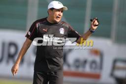 Nahún Espinoza se reporta listo para iniciar de manera oficial su aventura con Olimpia. FOTO: Juan Salgado.