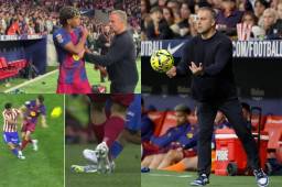 Flick: Lamine lo ha dado todo; su enfado es por los lances del partido