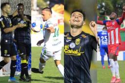 Son cinco los futbolistas que competirán por tu voto en la encuesta de diez.hn