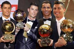 El portugués Cristiano Ronaldo recibió este lunes el Balón de Oro 2016. Es el cuarto en su carrera.