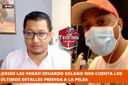Eduardo Solano, enviado de DIEZ desde Las Vegas, junto a Jorge Fermán, revelan detalles poco conocidos detrás del combate entre López y Lomachenko.