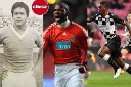 Jorge 'Coneja' Cardona, David Suazo y Brayan Beckeles han sido de los máximos exponentes hondureños en Portugal.