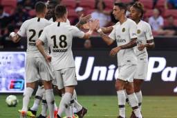 El equipo parisino venció en el útlimo minuto al Atlético en Singapur.