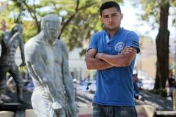 Alexander Aguilar ya se encuentra entrenando con Platense y espera obtener en el transcurso de la semana el finiquito de Juticalpa para jugar el domingo. Foto DIEZ