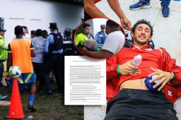 Hijo del presidente de Olancho FC agredió a Keosseián y jugadores golpearon al cuerpo técnico del Marathón, detalla comisario