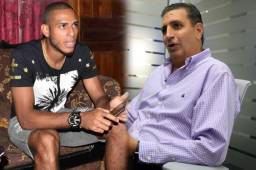 Jorge Salomón afirma que en Fenafuth está molesto por la actitud adoptada por el espigado delantero.