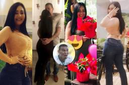 El defensor central Juan Bolaños va a cumplir un año de estar en Honduras, donde es titular con el Platense de Puerto Cortés y ha sido enamorado por una preciosa limeña. Fotos: Facebook