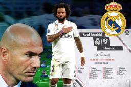 Zidane dejó afuera de la convocatoria del Real Madrid a Kroos, Modric, Asensio y Varane. Hoy se mide ante el Huesca (12:45 pm de Honduras) por la Liga de España, en lo que será su segunda presentación al frente de los blancos. Este 11 ya es oficial.