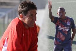 El entrenador del Olimpia, Héctor Vargas, no quiere ser sorprendido por el Juventus de Choluteca mañana en la Copa Presidente y va con todo. Foto Juan Salgado