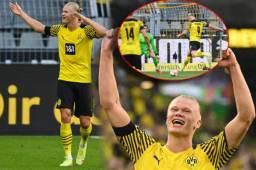 Erling Haaland suma 62 goles en 61 partidos con el Borussia Dortmund.