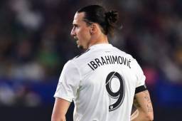 El delantero Zlatan Ibrahimovic actualmente juega en el Galaxy de la MLS.