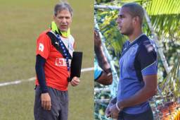 Carlos Restrepo, técnico del Olimpia, dijo que desconoce si la directiva ha entablado conversaciones con Eddie Hernández. Foto DIEZ