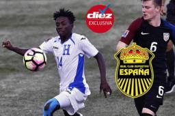 El volante zurdo Carlos Mejía se convertirá en nuevo jugador del Real España.