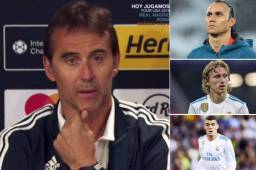 Julen Lopetegui ofreció este lunes una conferencia de prensa en Nueva York donde confirmó el futuro de dos jugadores y espera que Kovacic pueda mantenerse.