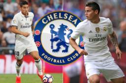 James Rodríguez podría recalar a la Premier League en enero.
