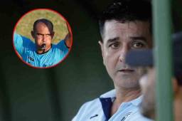 Diego Vázquez arremetió en contra del árbitro Óscar Moncada.