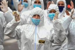 Ya van 200 personas contagiadas por el coronavirus en Centroamérica. Panamá es el que peor sufre y Honduras ya es el tercero con mayores casos. Fotos AFP