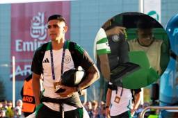 Luis Palma se quedó con las ganas de jugar en el debut del Celtic en la nueva Champions.