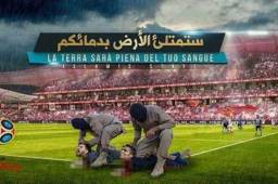 La imagen que causa preocupación en el mundo del fútbol luego que ISIS difunda amenaza decapitando a Messi y Cristiano.