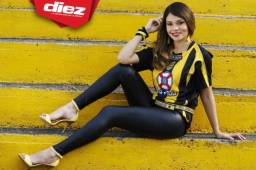 Sirey Morán es una exmiss Honduras y ahora madrina de Real España.