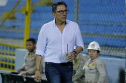 El veterano entrenador de los Lobos de la UPNFM no se hizo presente a San Pedro Sula sin estar suspendido.